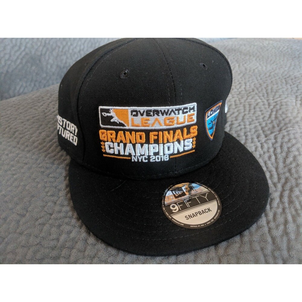 Blizzard Overwatch League Grand Final Champions NYC2018 London Basebal Cap Black